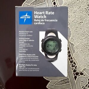 Black Heart Rate Watch